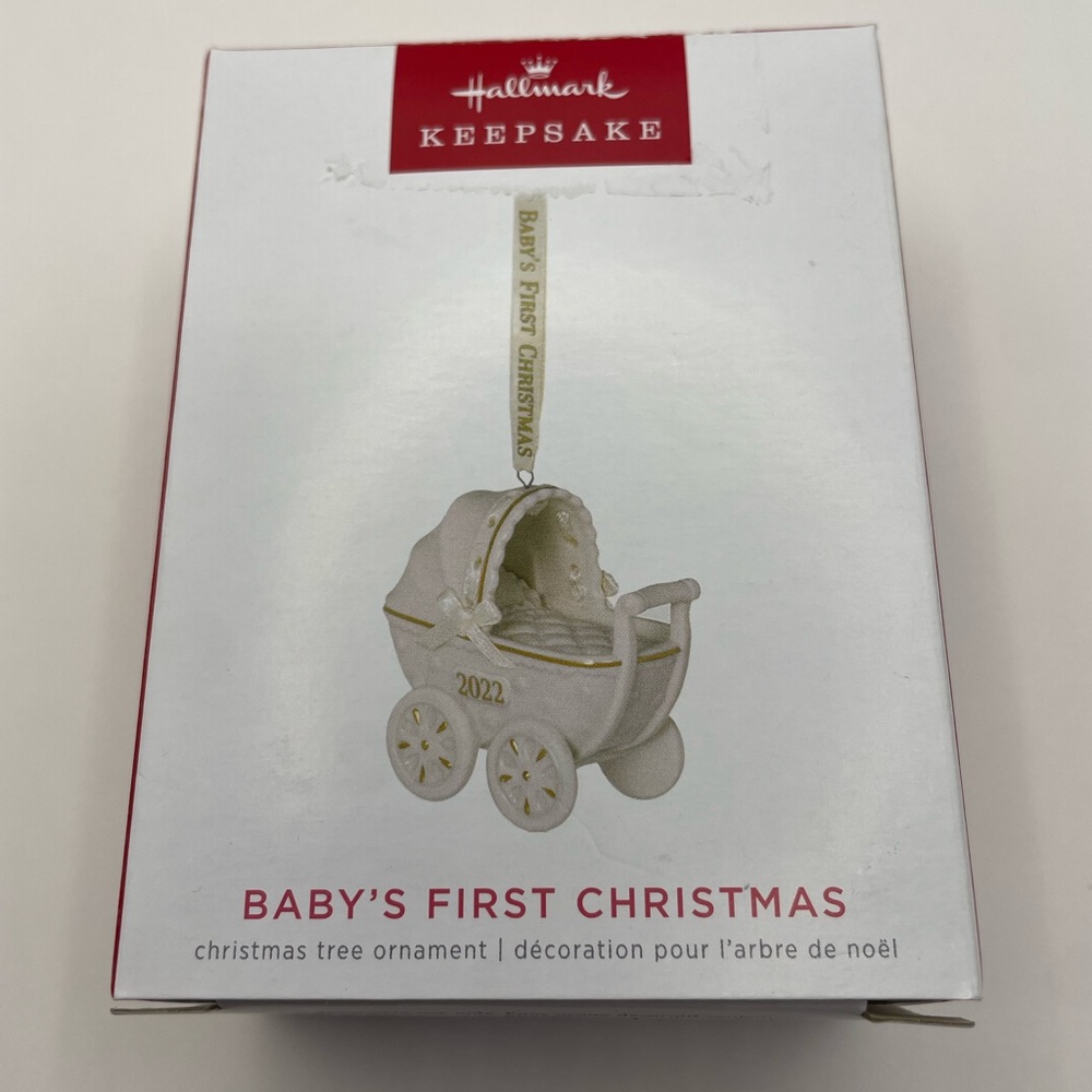 Hallmark 2022 Baby’s First Christmas Ornament NEW